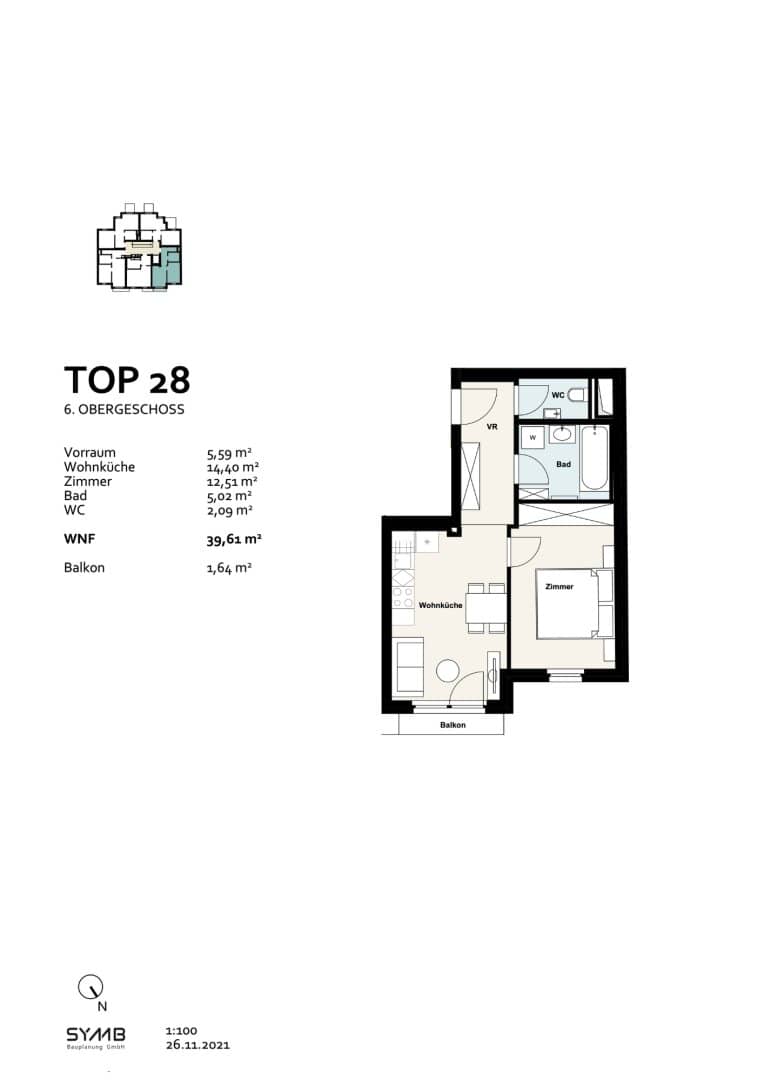 Anlegerwohnung mit Balkon Kurzzeitvermietung