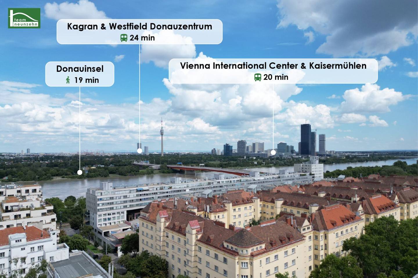 Engerth 102 5 Minuten zu U6 und S Bahn HANDELSKAI! Hochwertige Einbauküchen und moderne Architektur