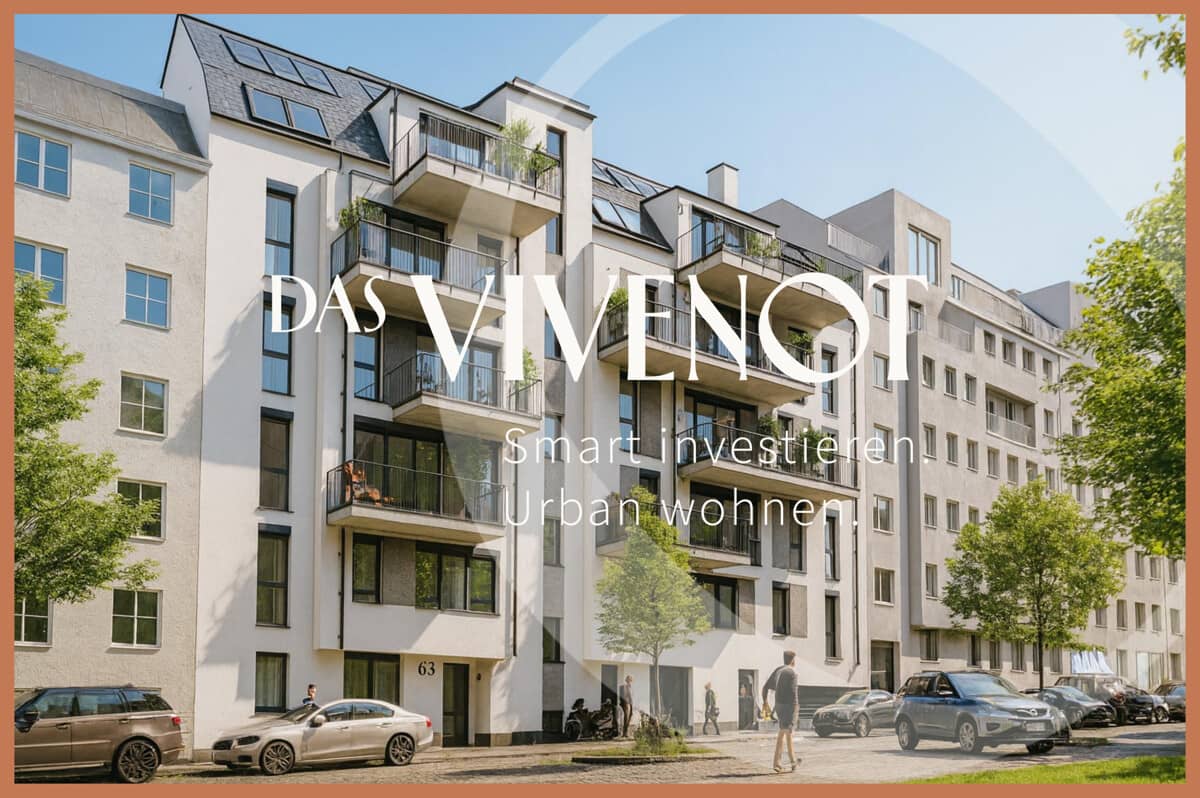 Neubauwohnung nahe Bahnhof mit Balkon