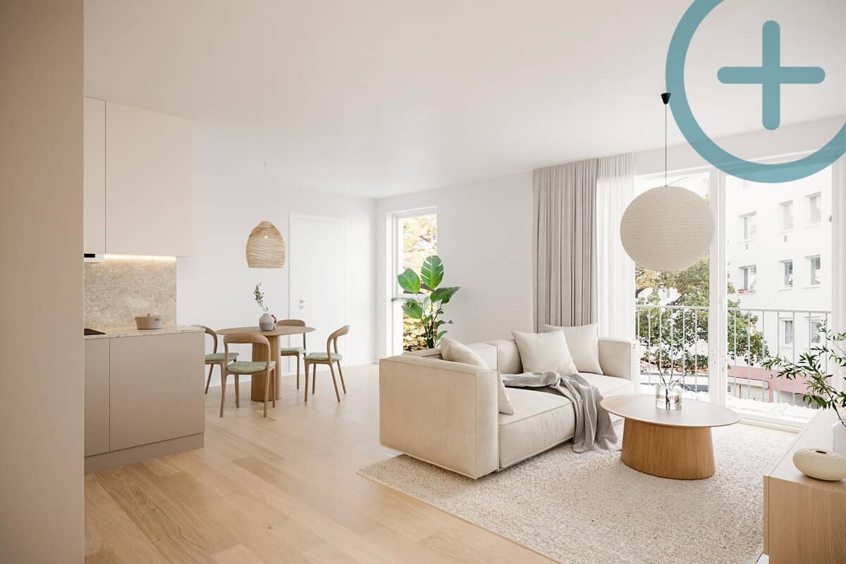 Apartment new build with balcony commission free