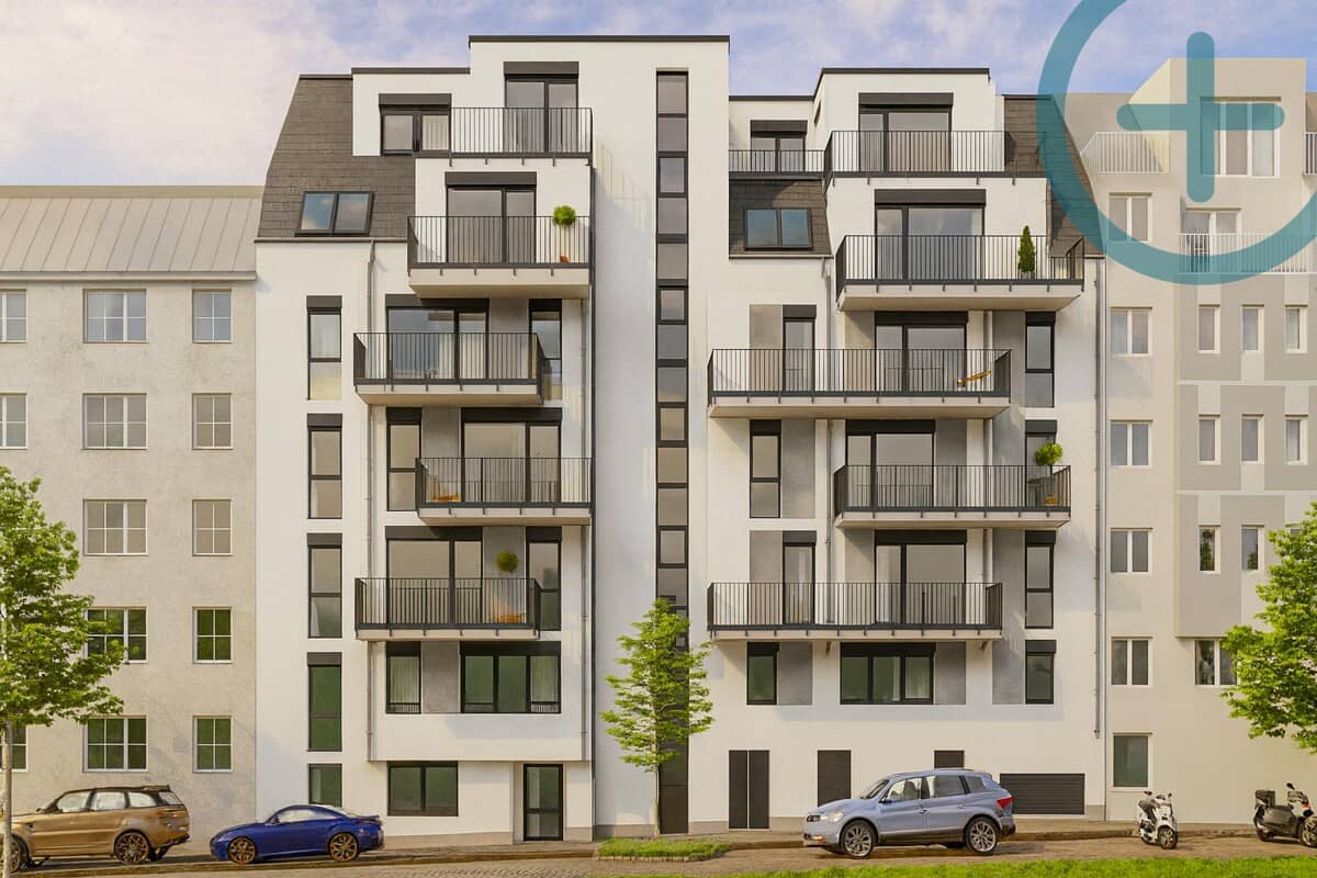 Barrier free new build apartment with balcony