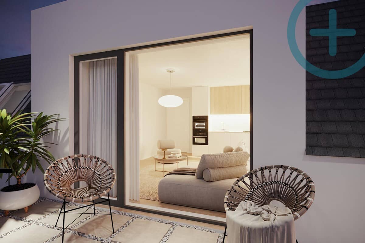 New build apartment balcony no commission