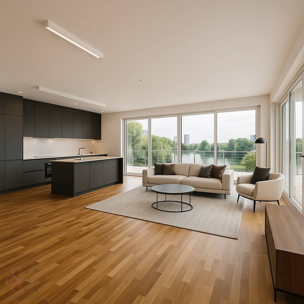 Penthouse Panoramablick Alte Donau Große Terrasse
