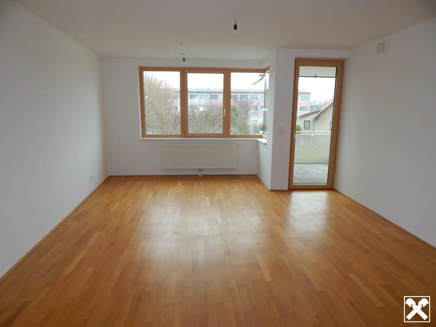 apartment Hollabrunn center loggia green view