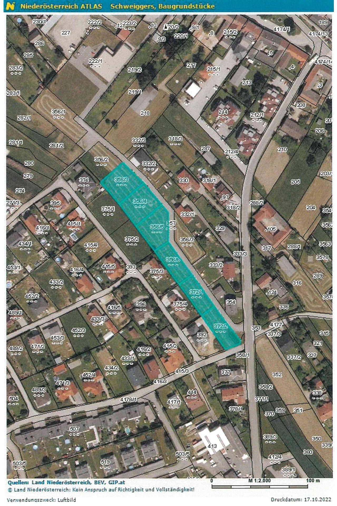 Baugrundstücke in Schweiggers – ruhige Lage, 657–979 m², Bauzwang