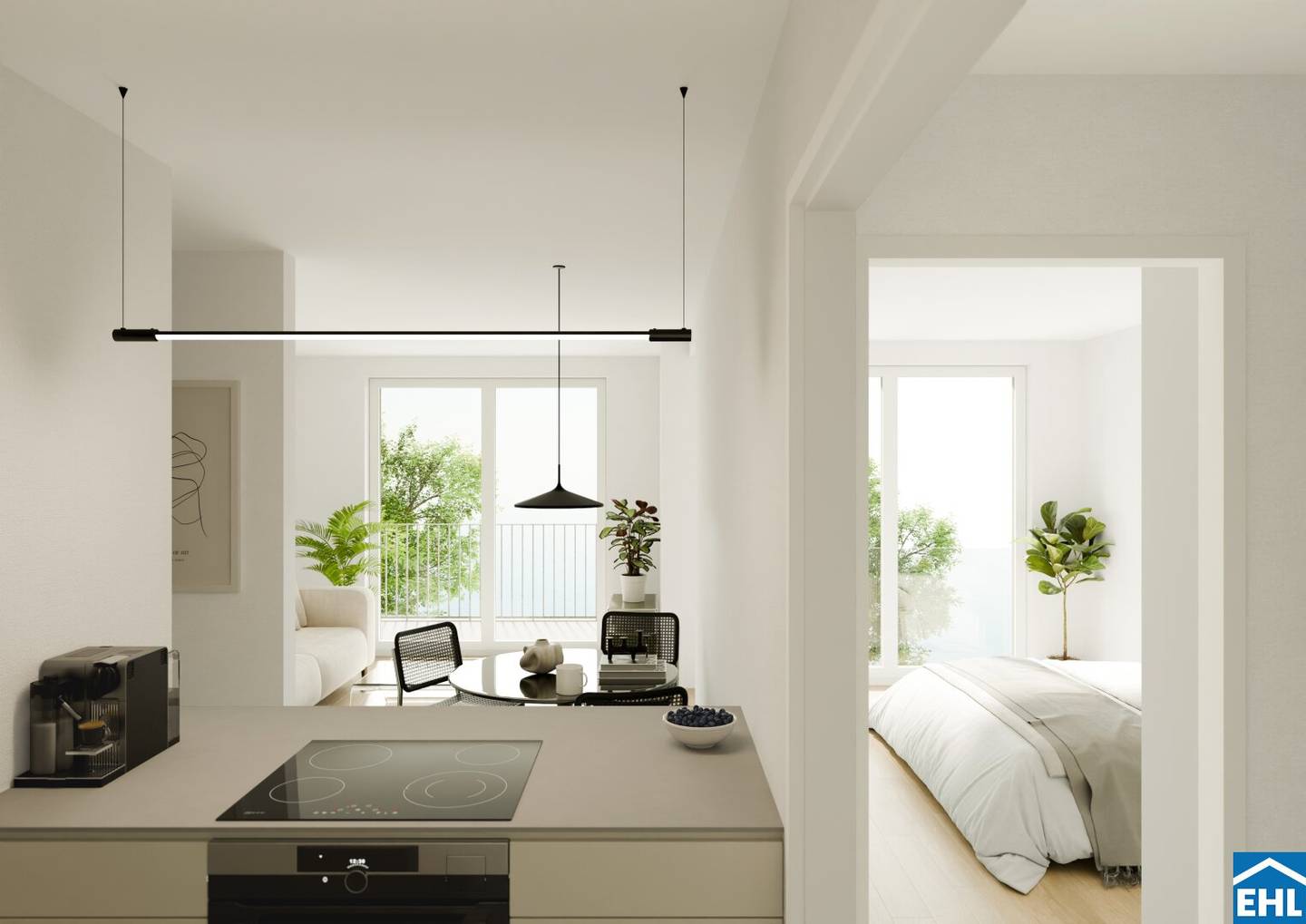 Erstbezug: Helle 3-Zimmer-Wohnung mit Balkon in Wien Breitenseer Str.