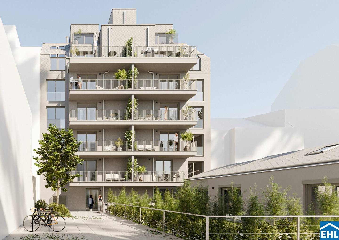 Erstbezug: Helle 3-Zimmer-Wohnung mit Balkon in Wien Breitenseer Str.