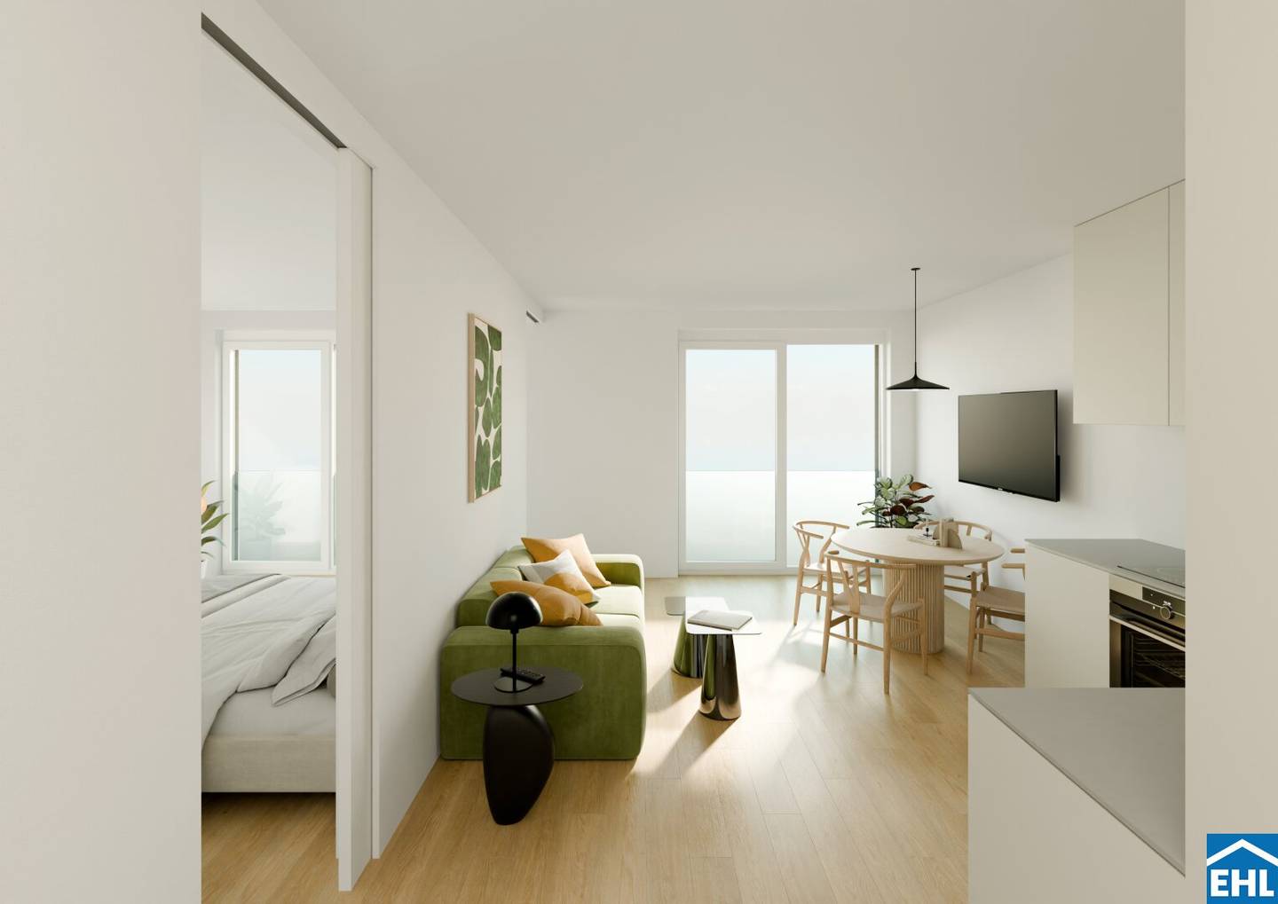 Erstbezug: Helle 3-Zimmer-Wohnung mit Balkon in Wien Breitenseer Str.