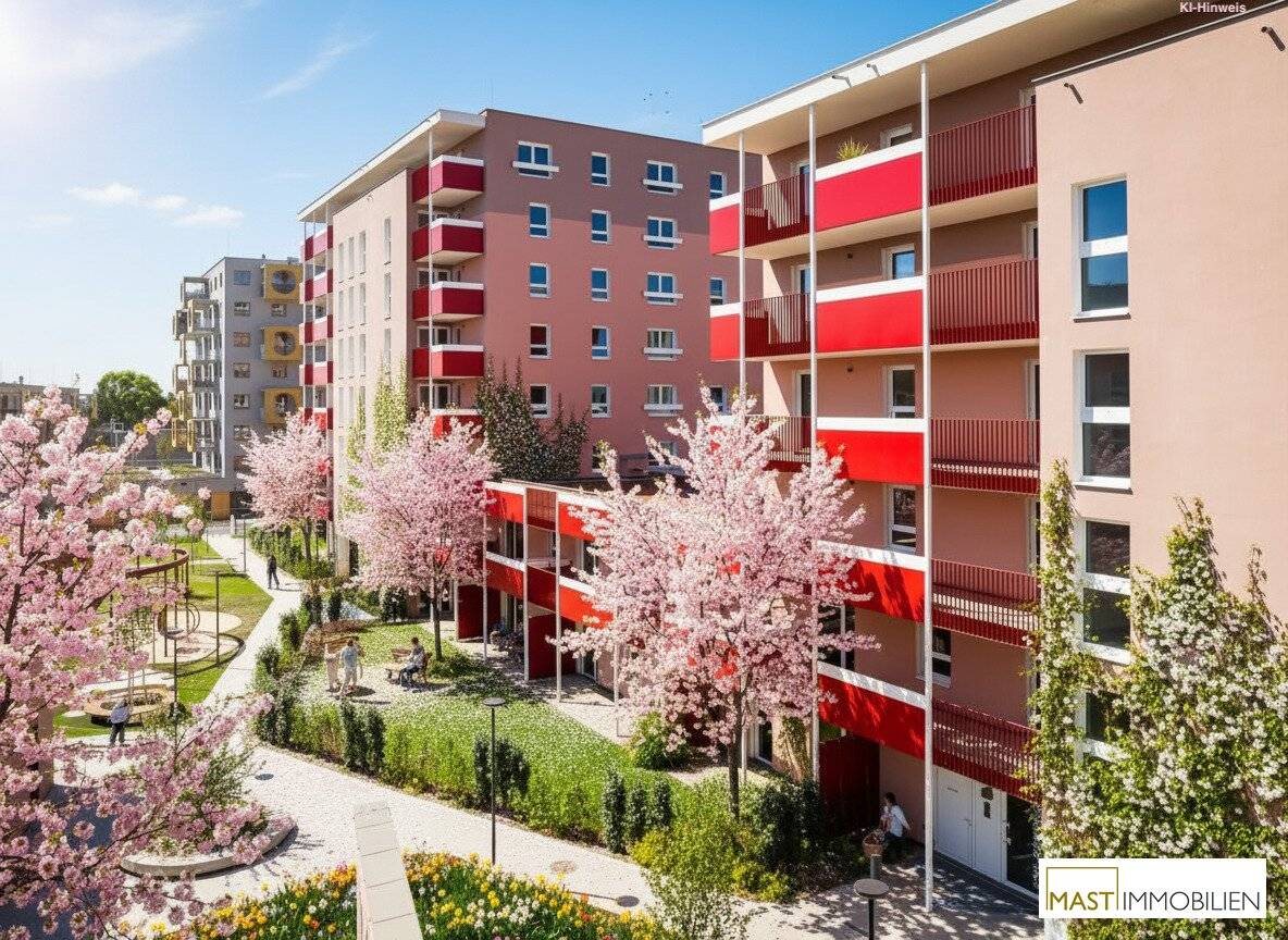 Jonas am Feld - Commission-Free Condominiums in Vienna-Donaustadt