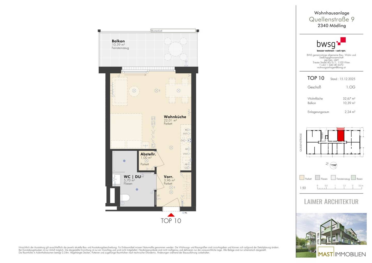 Wohnung Neubau Großzügiger Balkon Provisionsfrei