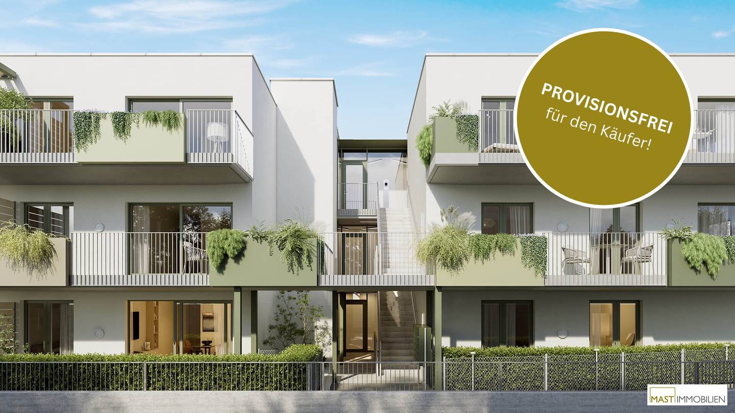 Provisionsfrei Wohnung mit Garten und Terrasse