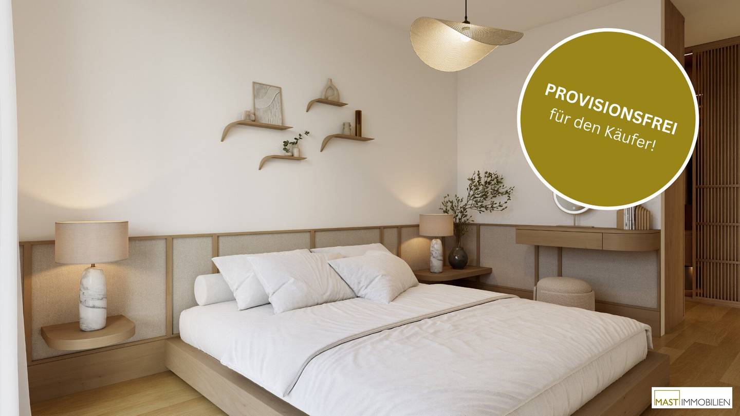 Dachgeschosswohnung mit Balkon Provisionsfrei