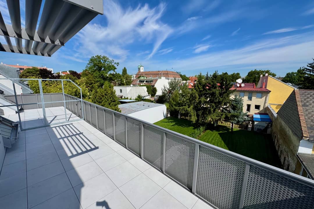 Dachgeschosswohnung Neubau Erstbezug Großer Balkon