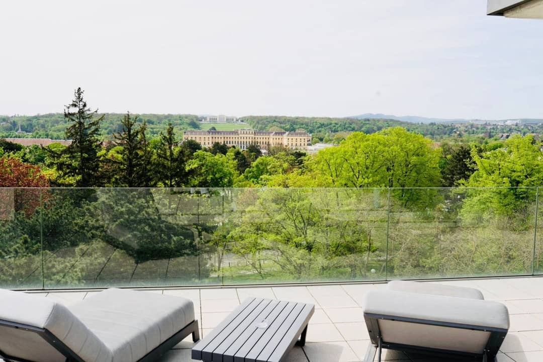 Dachgeschosswohnung mit 186 m² Dachterrasse Schönbrunn Blick