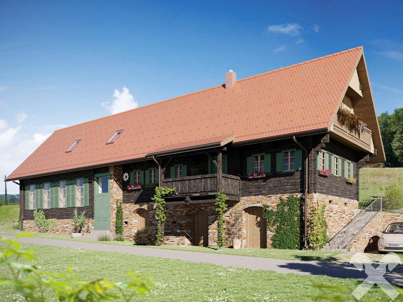 Denkmalgeschütztes Einfamilienhaus Rainbach-Stainz – Planung inkl.