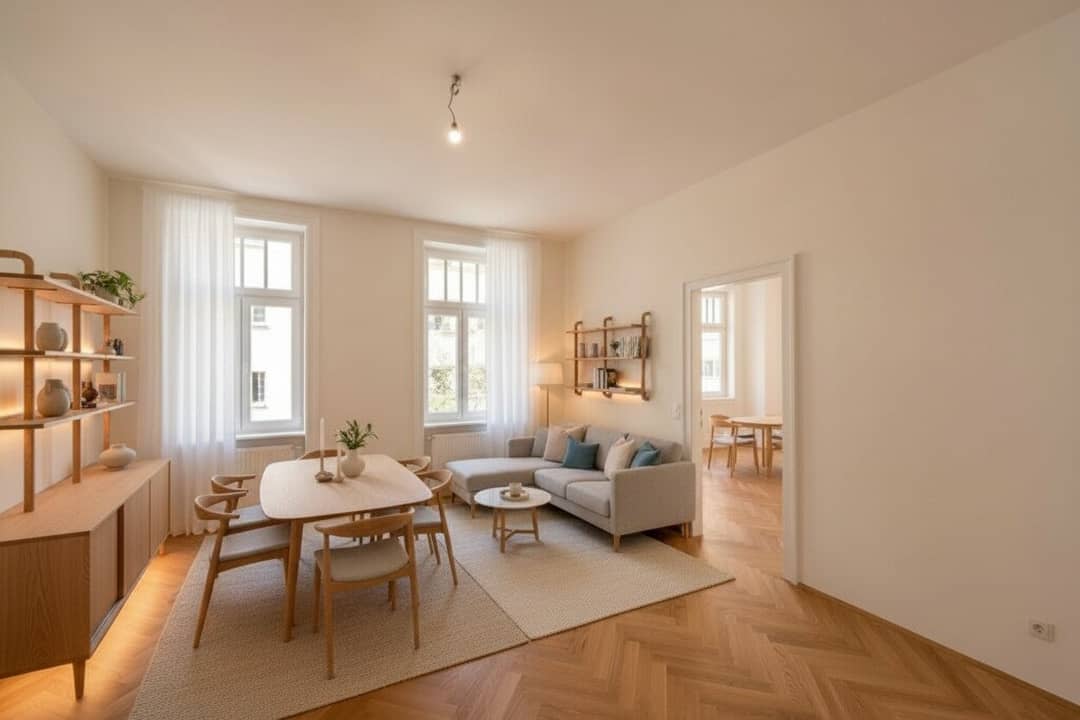 Wohnung Erstbezug im Altbau mit Aufzug