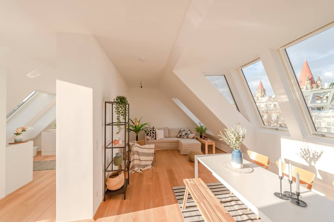 Maisonettewohnung Erstbezug Neubau Loggia