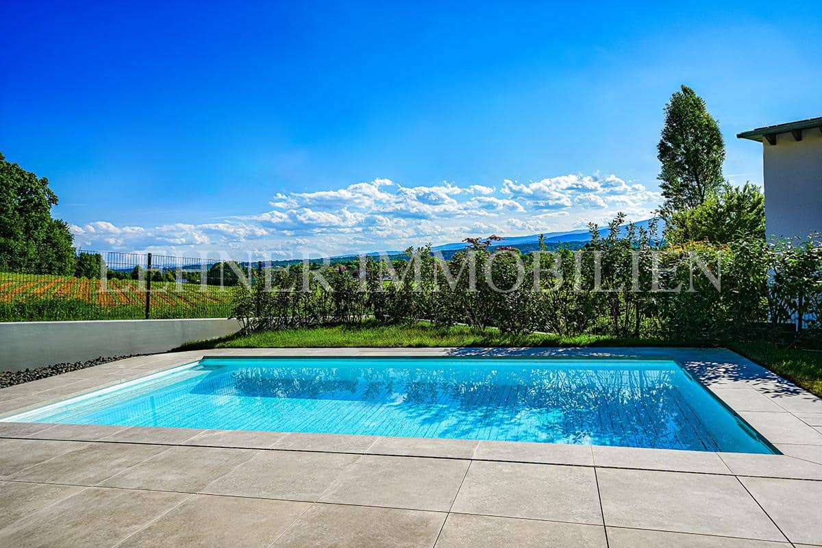 Luxusvilla in Lieboch – Erstbezug, 5 Zimmer, Pool & Terrasse