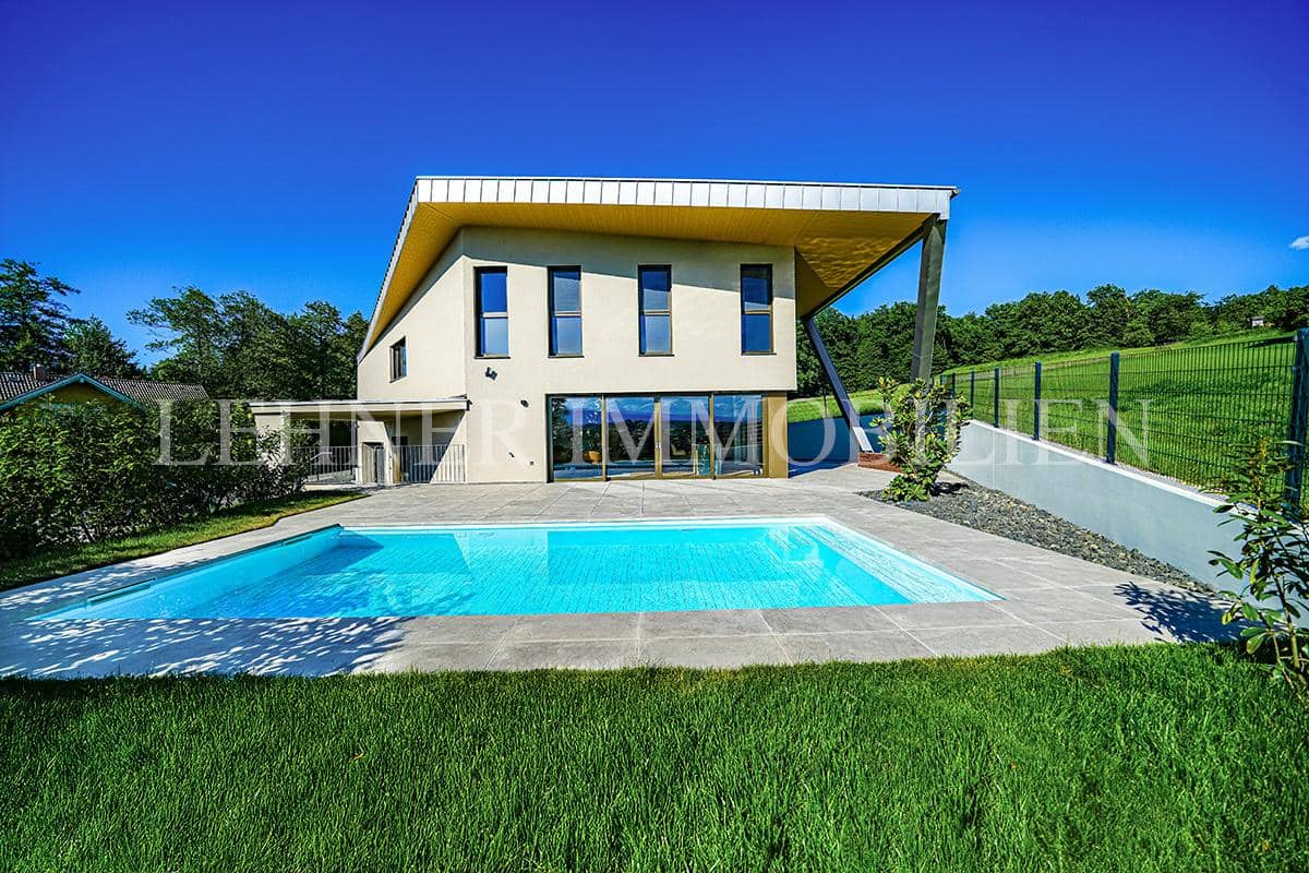 Luxusvilla in Lieboch – Erstbezug, 5 Zimmer, Pool & Terrasse