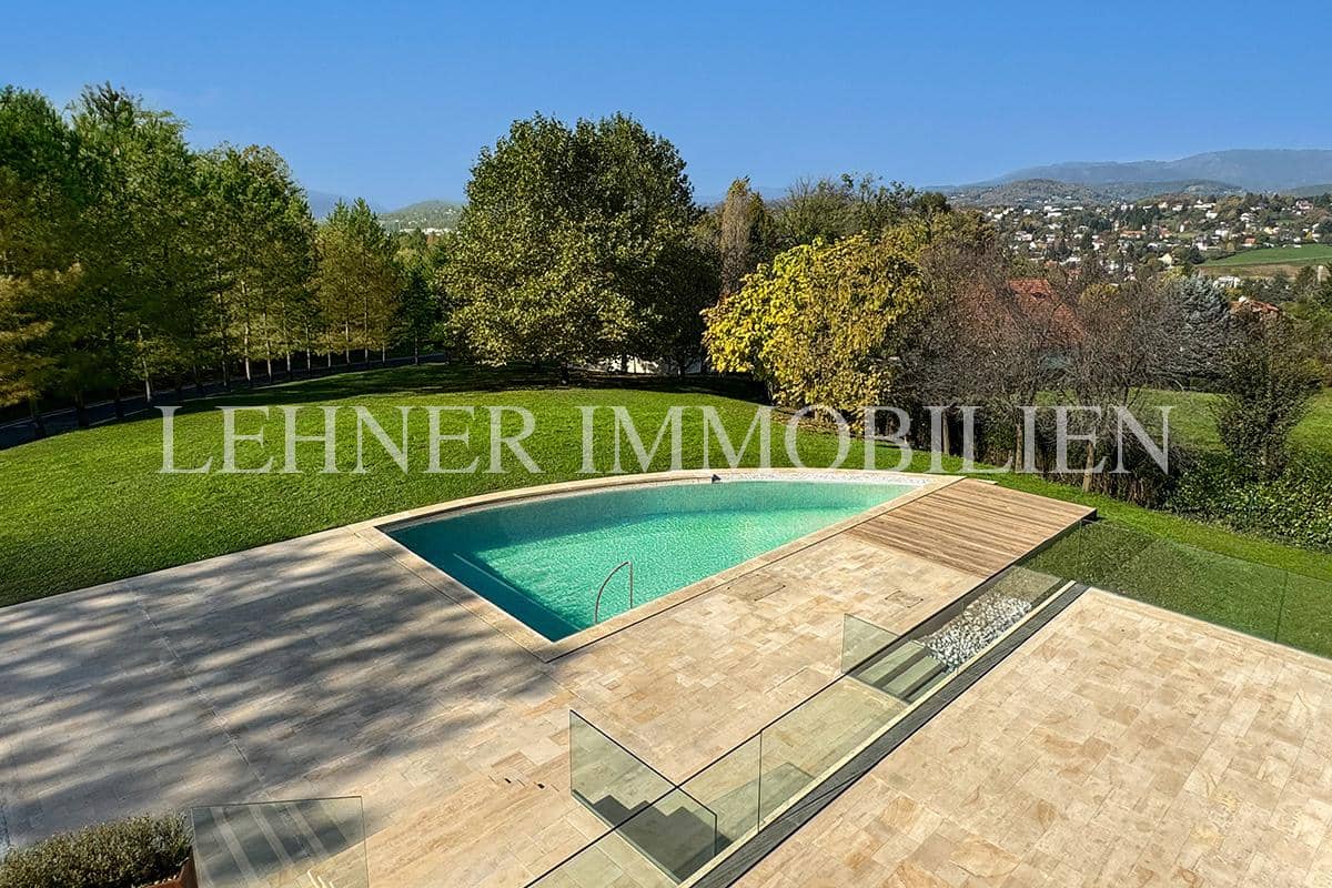 Luxusvilla in Graz-Waltendorf: Hauptvilla 550 m², Tiefgarage