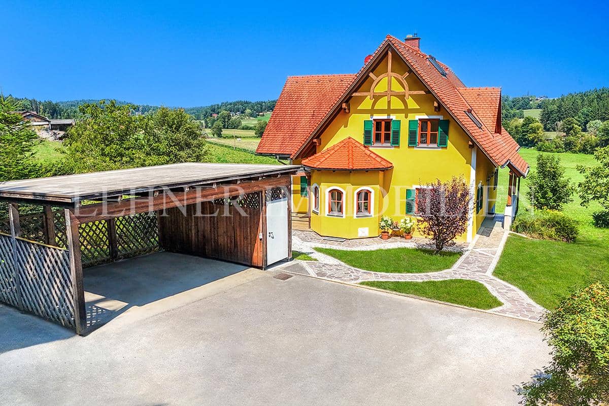Landhaus in Pichling bei Stainz - 181 m² Wohnfläche, 2 Balkone