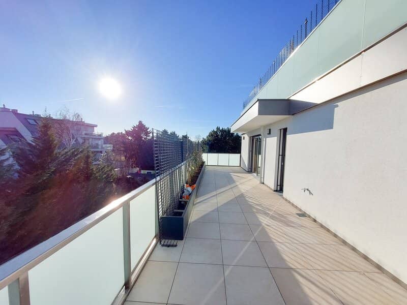 Wohnung Neubau Erstbezug Großzügige Wohnküche Terrasse nahe Lobau