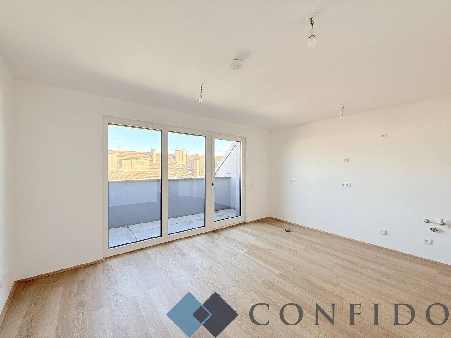Attic apartment with two terraces near Wien Mitte