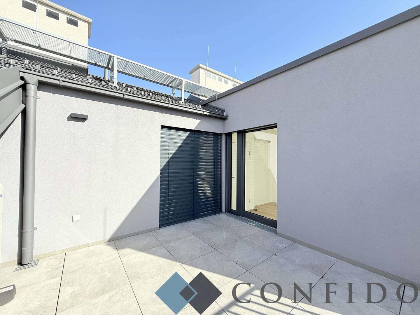 Attic apartment with two terraces near Wien Mitte
