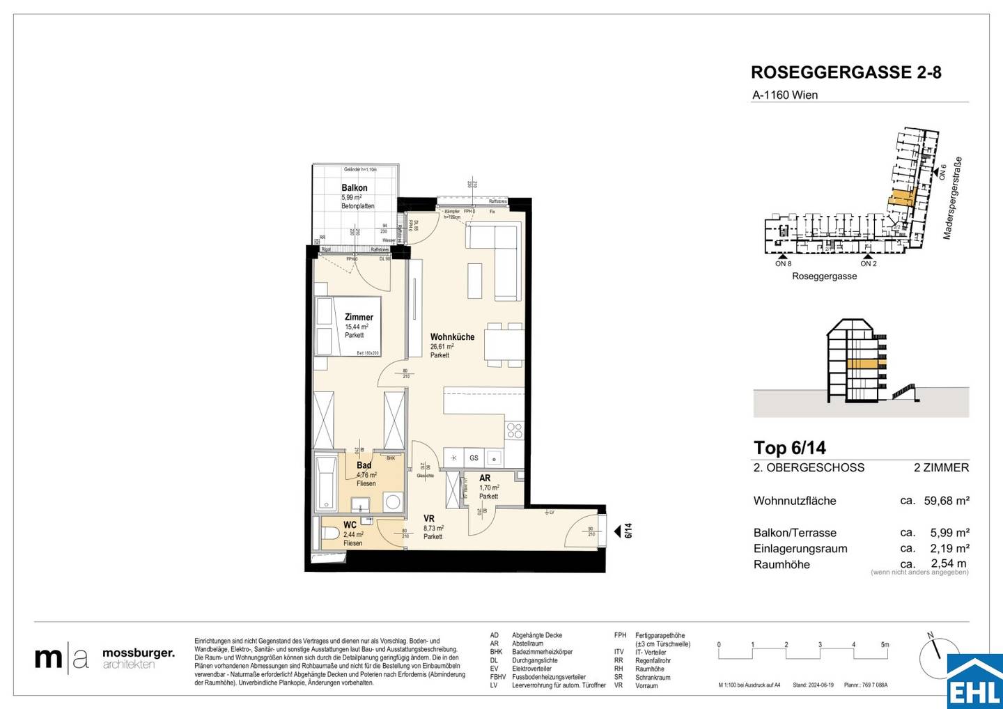 Apartment with roof terraces Grand Garden