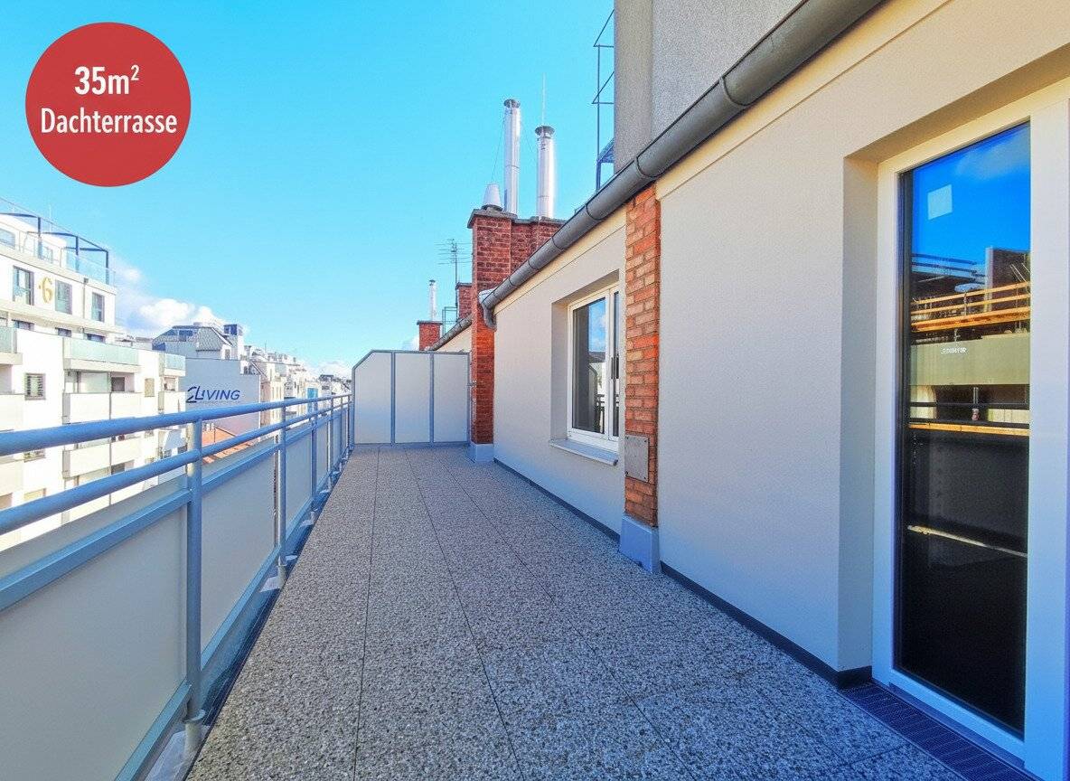 RAUMWUNDER - 3 rooms plus 35 m² roof terrace
