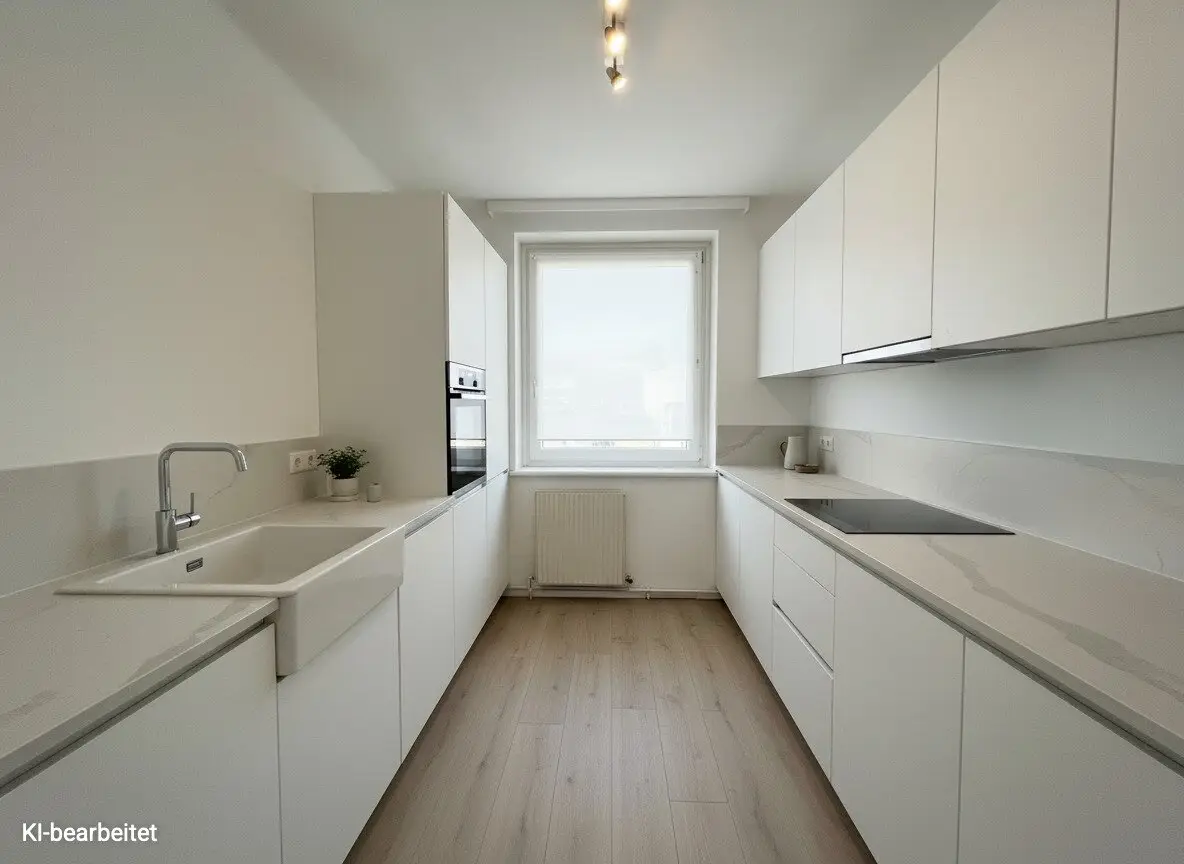 Erdgeschosswohnung großzügige Räume Loggia nahe Donauinsel