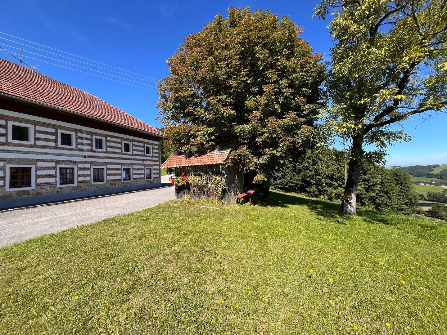 Bauernhof mit 360 m² Wohnfläche in Grünburg – herrliche Aussicht