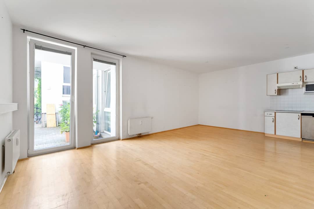 In Ruhe arbeiten - Neubau mit Innenhof-Terrasse