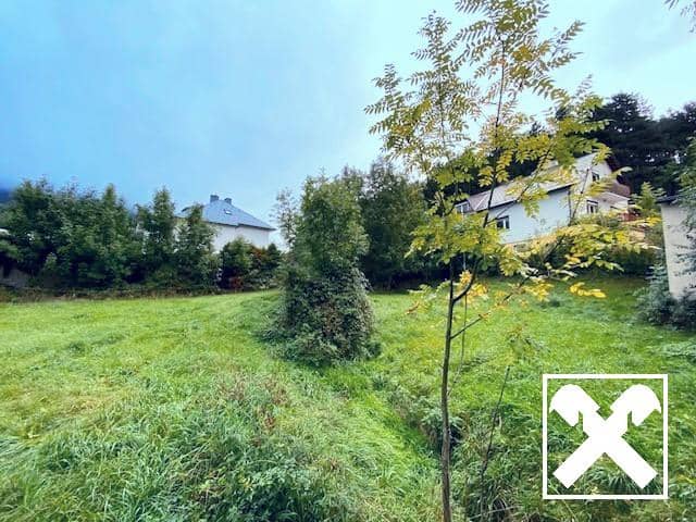 Baugrundstück mit angrenzendem Obstgarten in Grünbach am Schneeberg