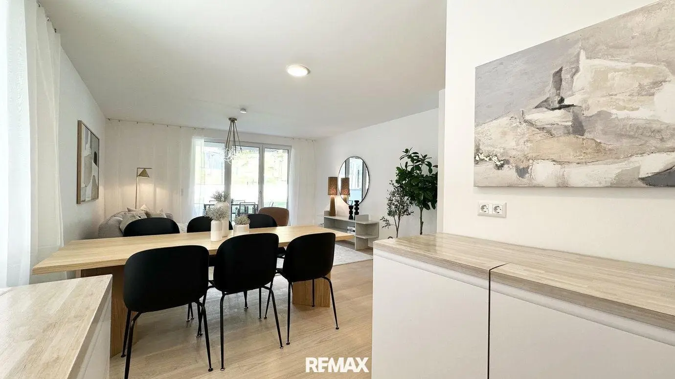 Apartment newly built with garden and terrace