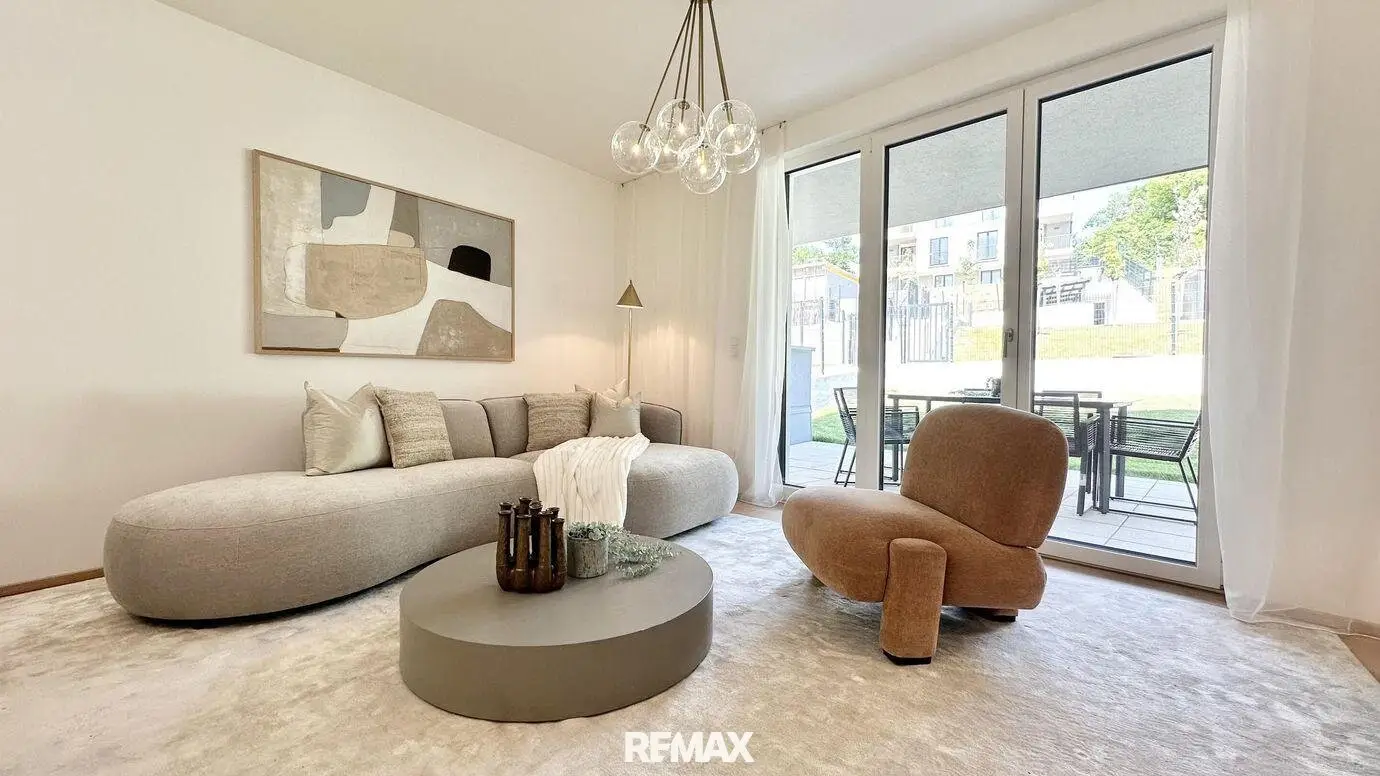 Apartment newly built with garden and terrace