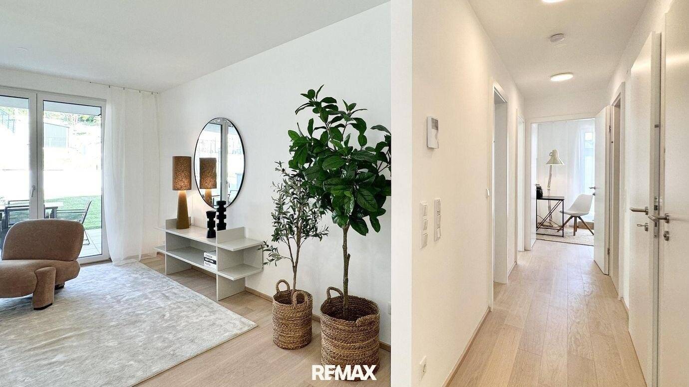 Apartment newly built with garden and terrace