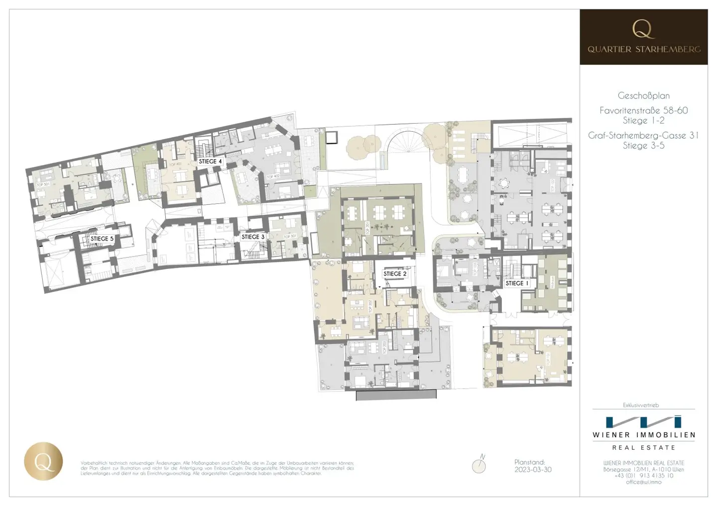 Apartment in Starhemberg Quarter with balcony