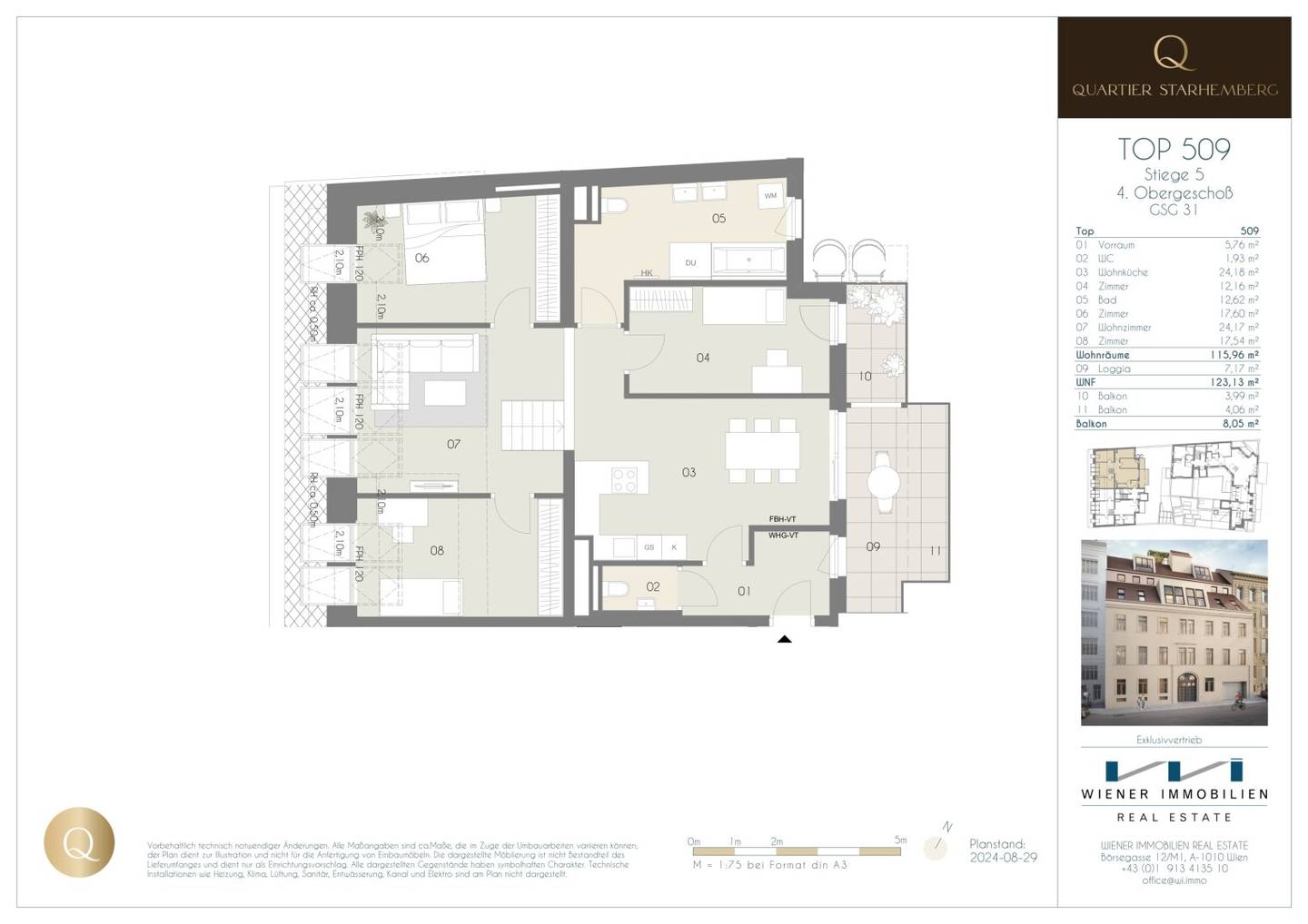 Dachgeschosswohnung Erstbezug mit Loggia