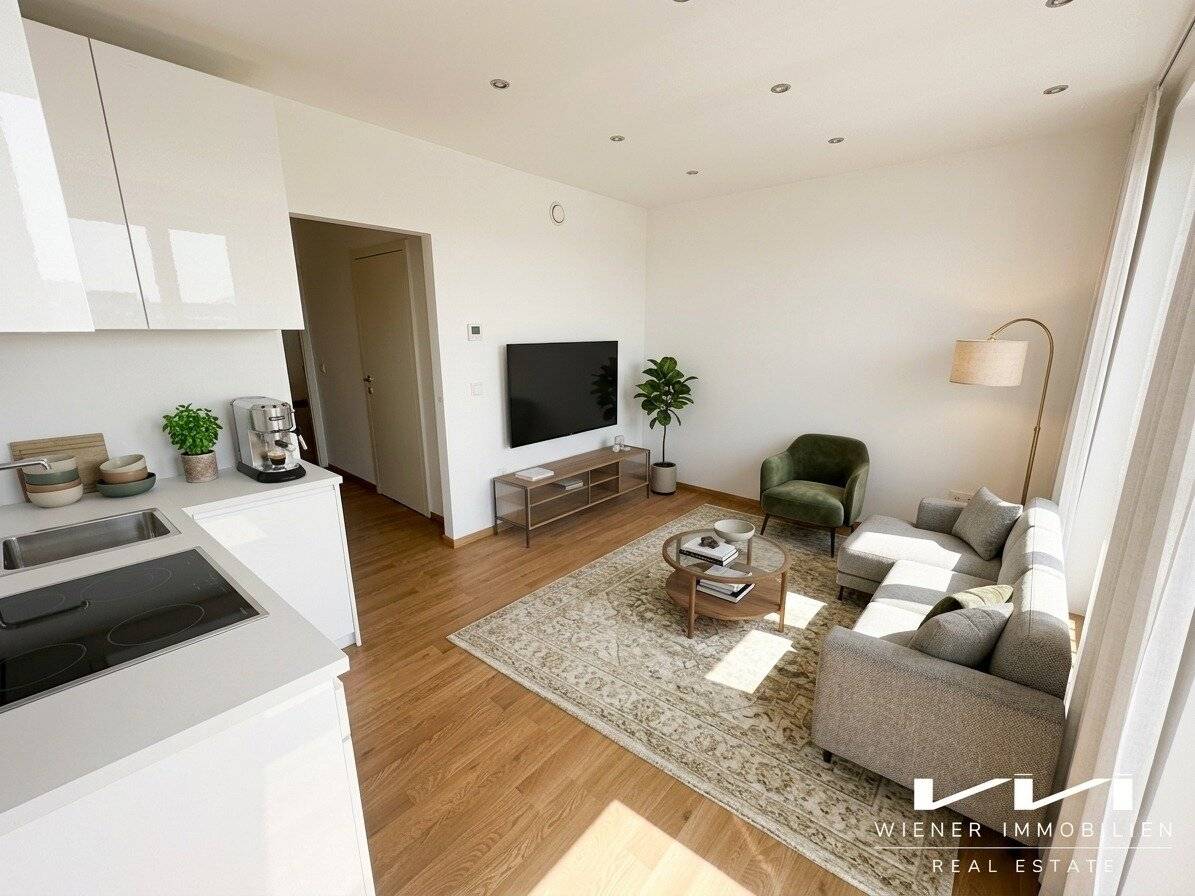Bright apartment with balcony and Gloriette view