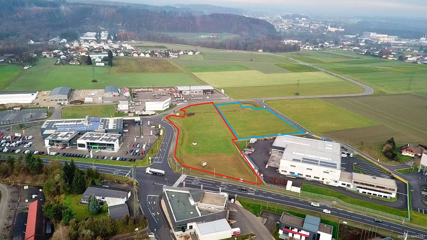 Betriebsbaugebiet - teilbar - Baurecht
In bester Lage an der B 145 - nähe A1/B1