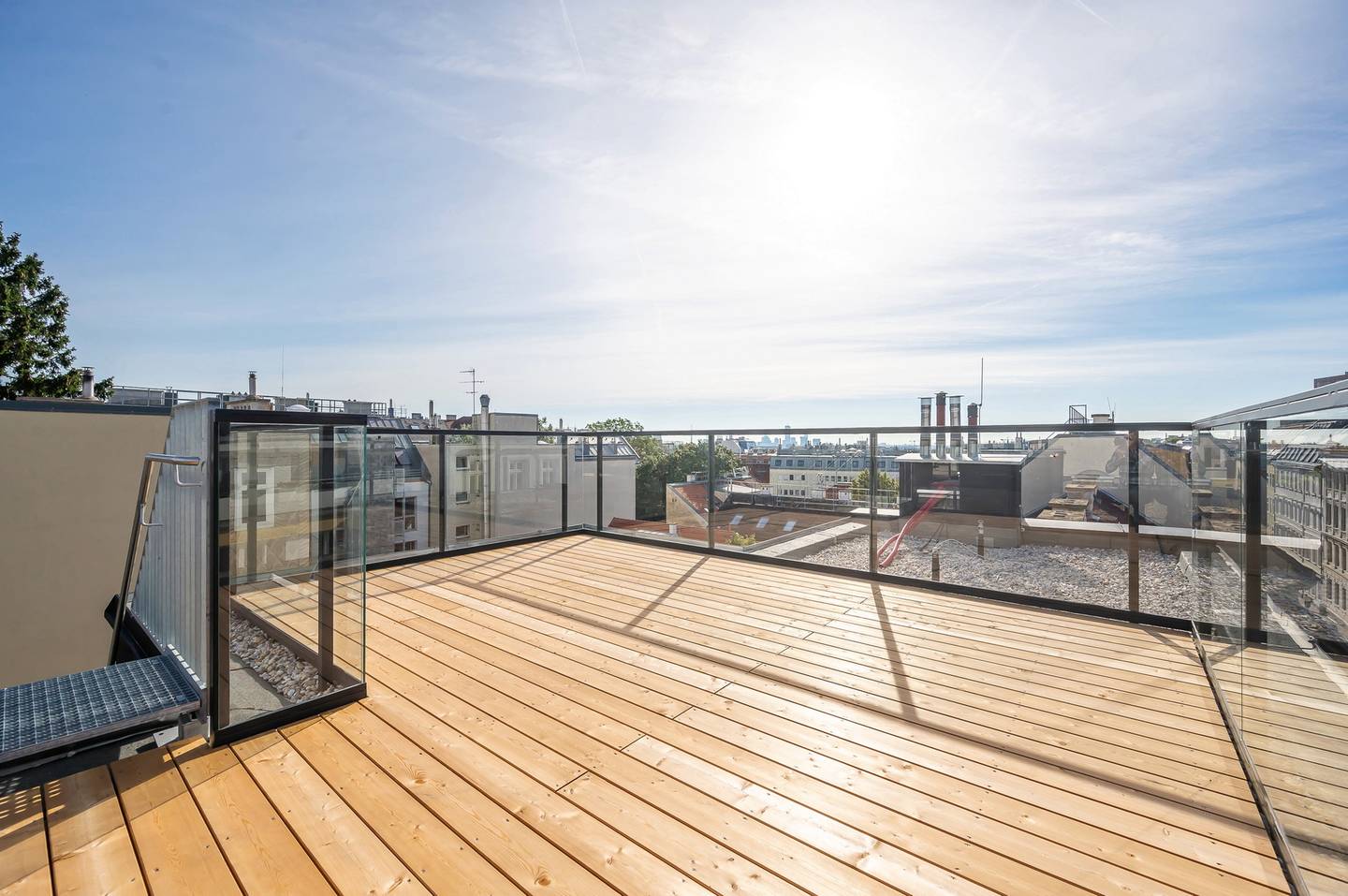 Penthouse Dachterrasse 360 Grad Blick