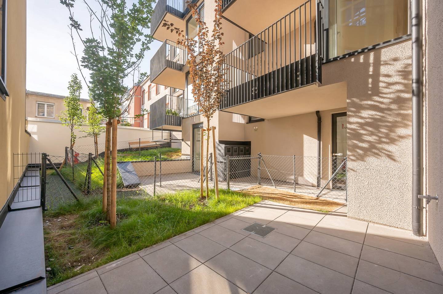 Wohnung mit Garten und Terrasse Kutschkermarkt