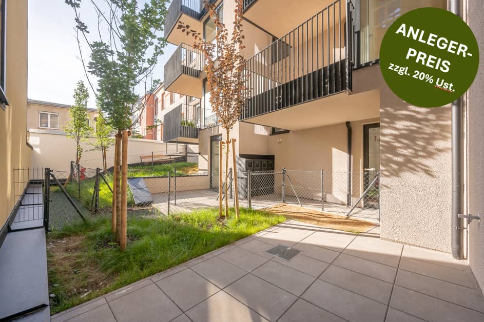 Helle 3-Zimmer-Gartenwohnung mit Terrasse in Währing, Wien Top Lage
