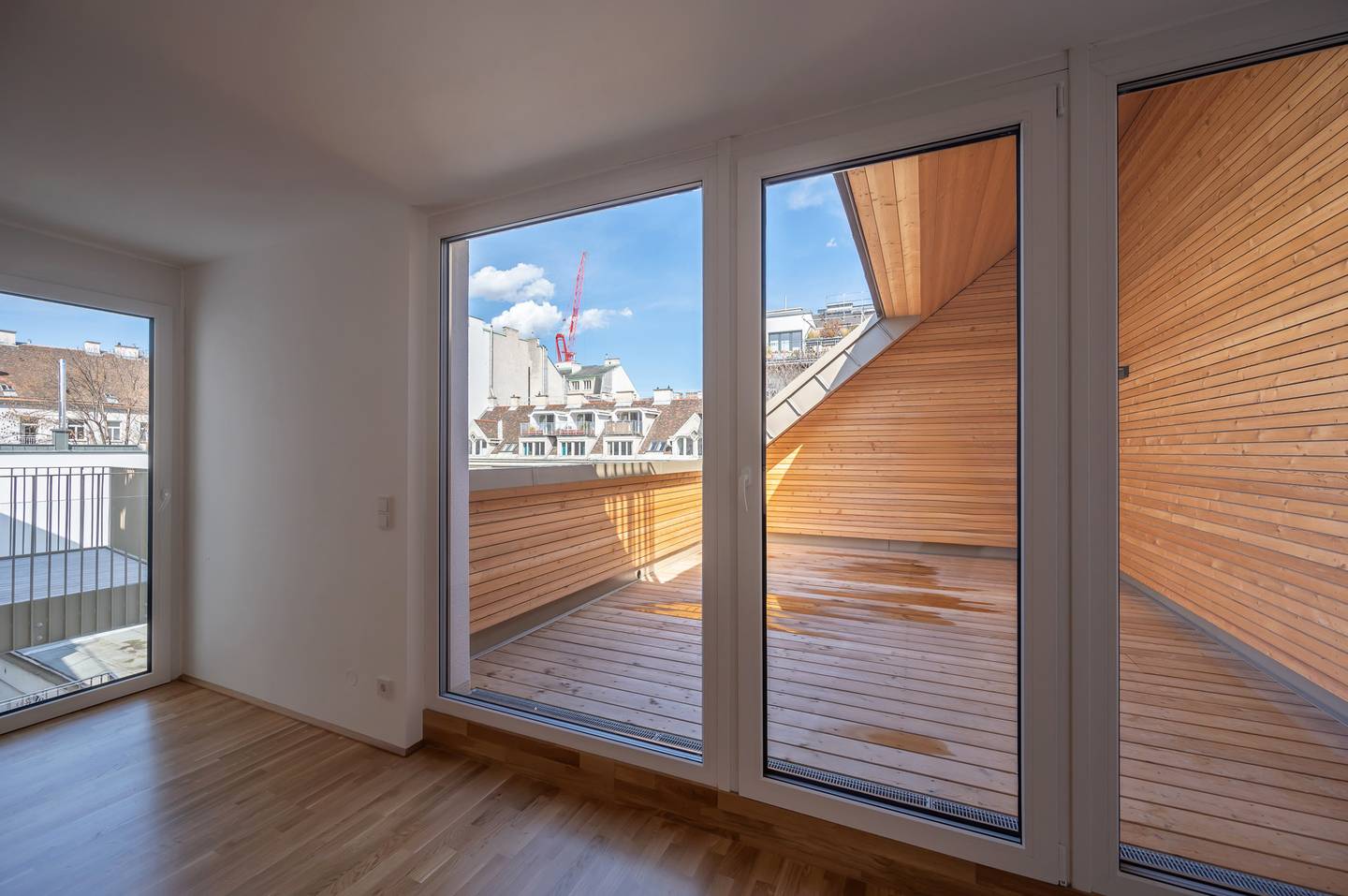 Dachgeschosswohnung Large courtyard terrace Park
