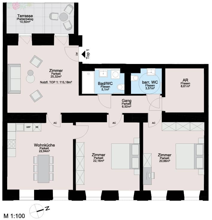 Floor plan 1