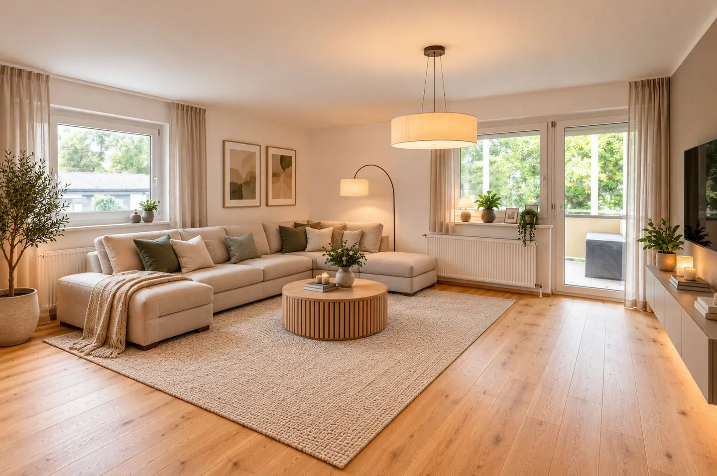 Wohnung Ruhig nahe Wien mit Loggia im Grünen