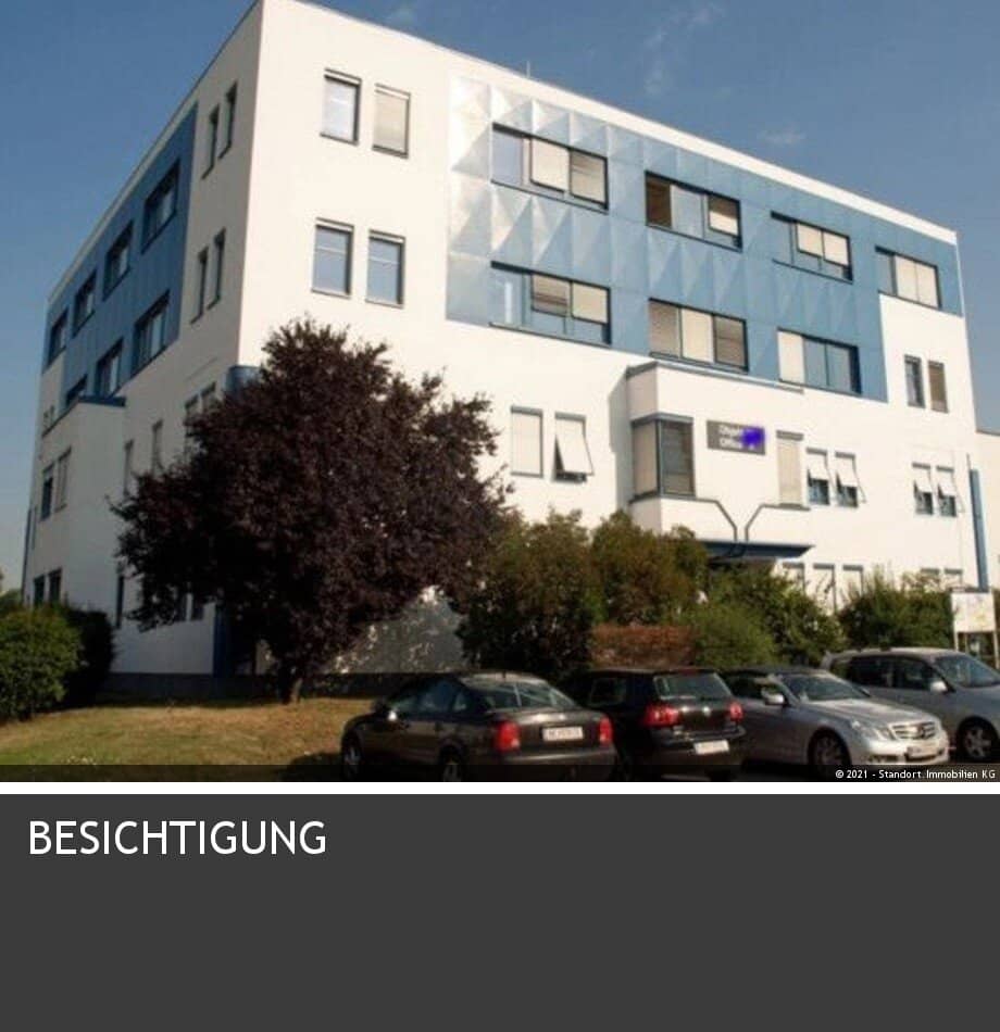 Modern office, free parking spaces