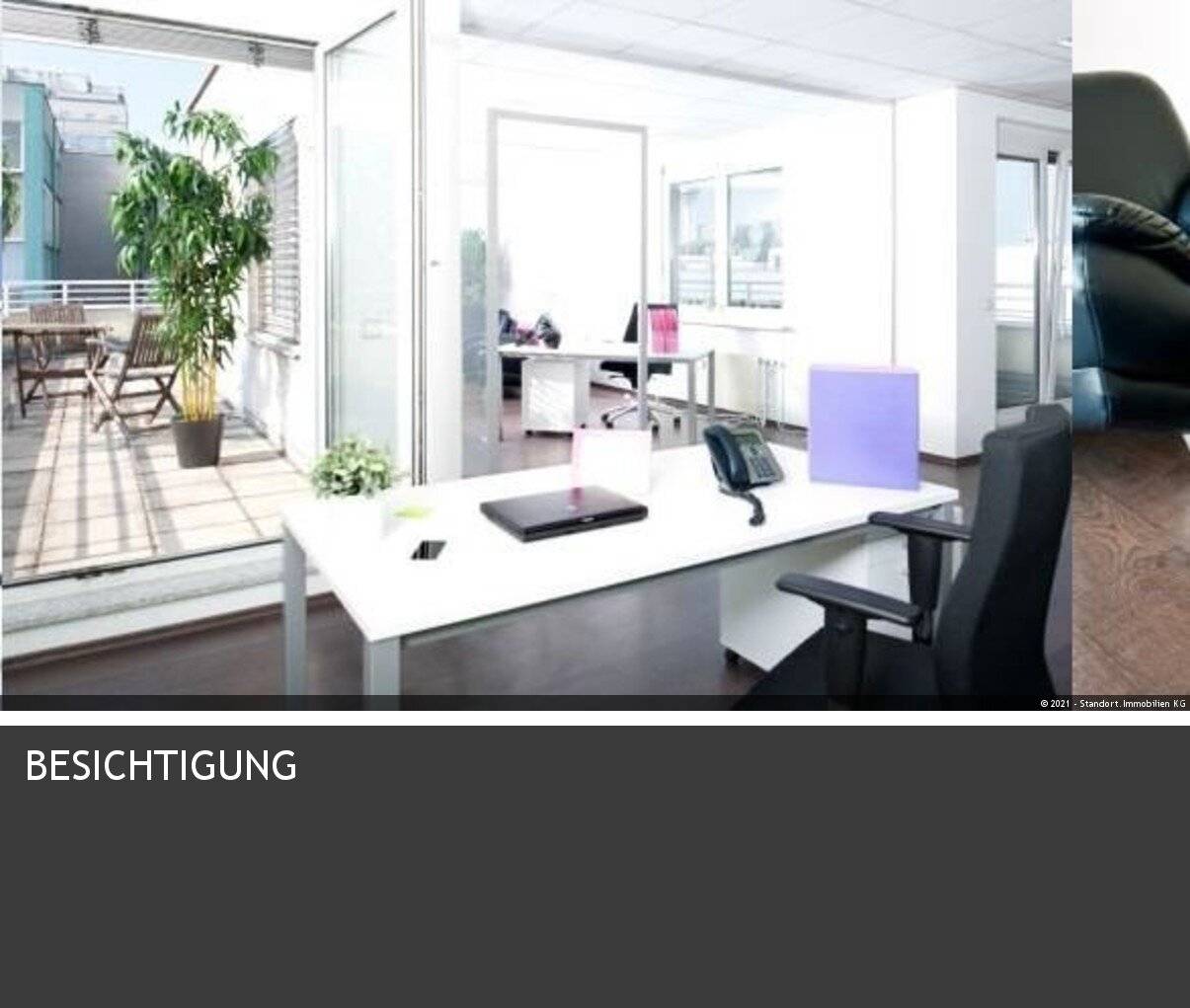 Two office rooms, furnished, up to 18 workstations, immediate occupancy, data cabling, meeting room, parking spaces