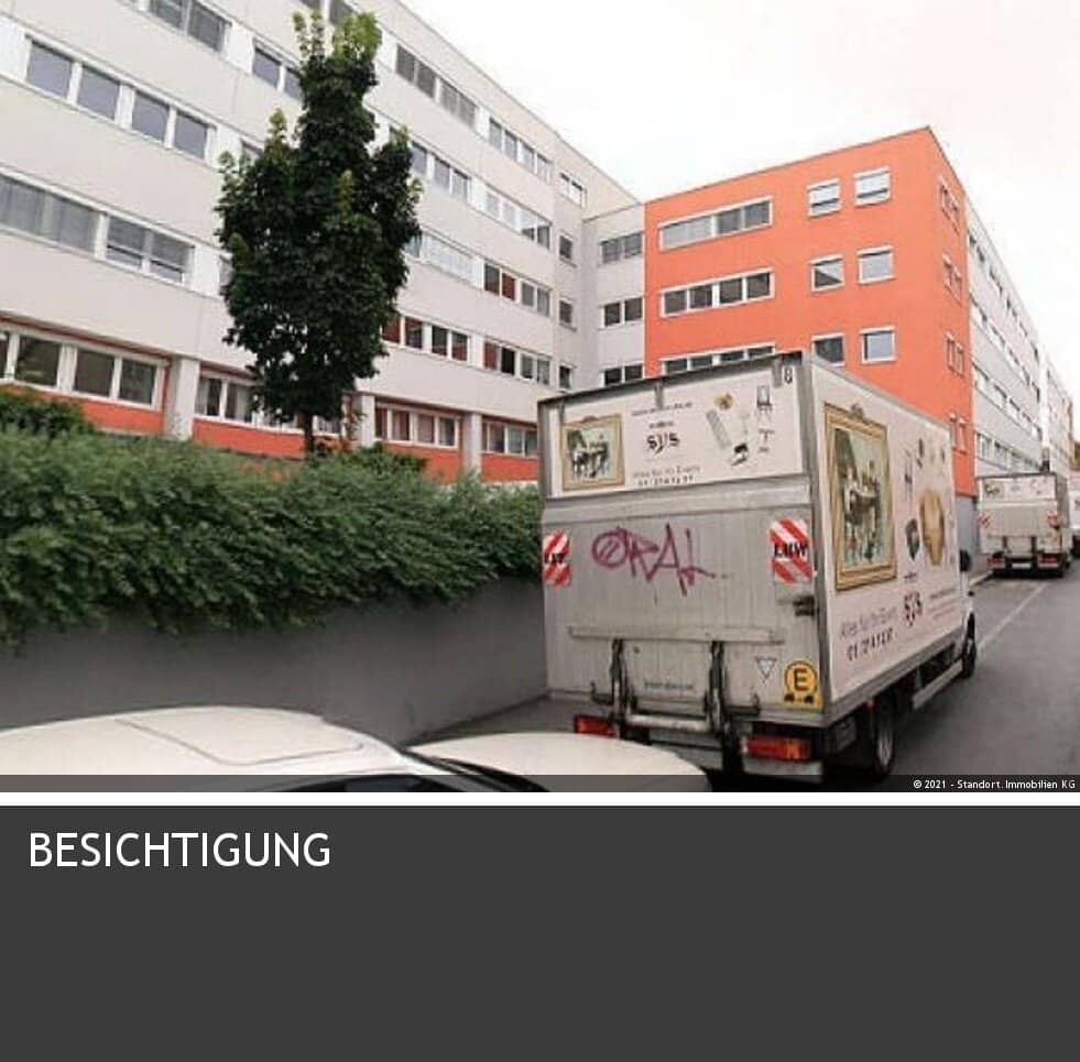 Modernes, mit U-Bahn gut erreichbares Bürogebäude, Parkgarage